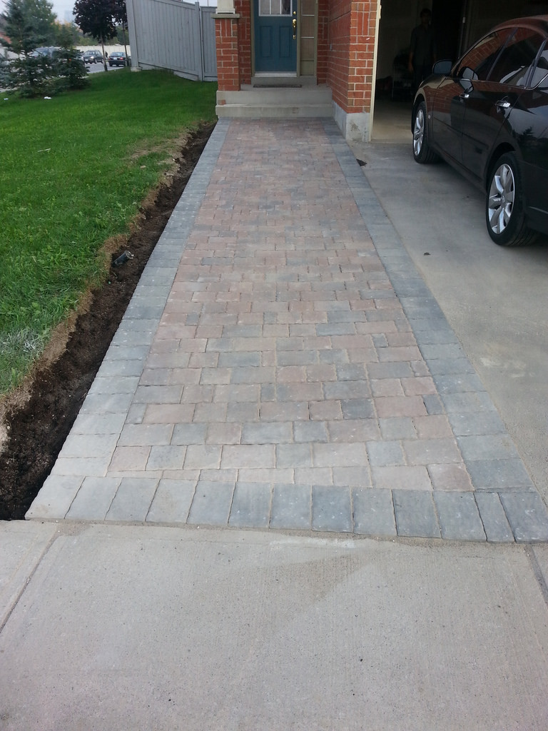 Interlock driveway extension