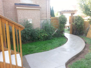Concrete - Walkway & Backyard 2